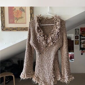 American Vintage Dusty Rose Knit Sweater